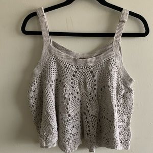 Free people crochet top